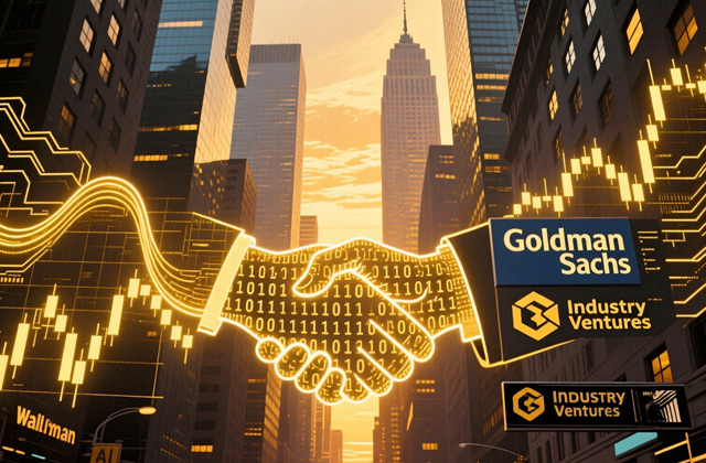 گلدمن ساکس Industry Ventures را تا سقف ۹۶۵ میلیون دلار می‌بلعد 