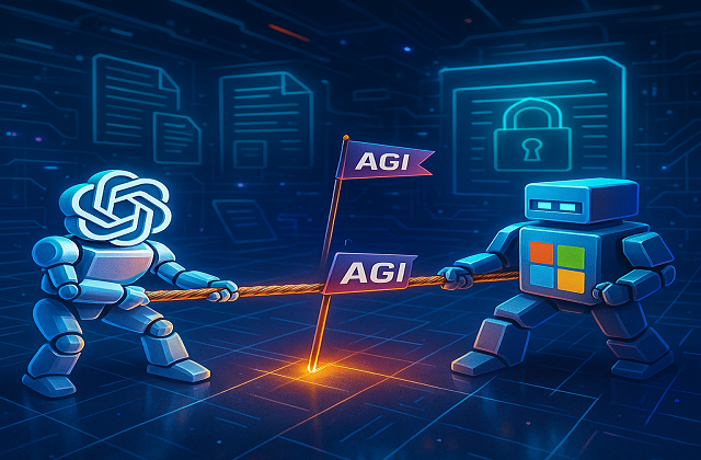 آیا سند آتی AGI می‌تواند اتحاد OpenAI و مایکروسافت را متزلزل کند؟