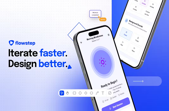 Flowstep: طراحی رابط کاربری زیبا در چند ثانیه با هوش مصنوعی
