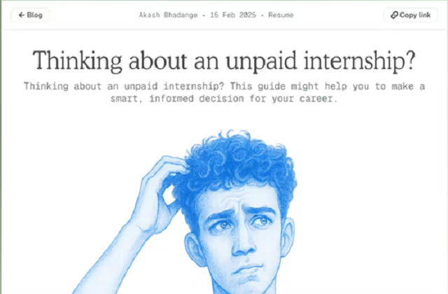 Internship-یافتن کارآموزی، ساخت رزومه و ورود سریع‌تر به بازار کار