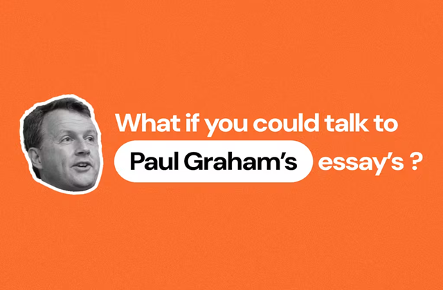 Essays by Paul Graham–GPT-گفت‌وگو با ذهن پاول گراهام؛ تحلیل مقالات بی‌وقفه توسط GPT