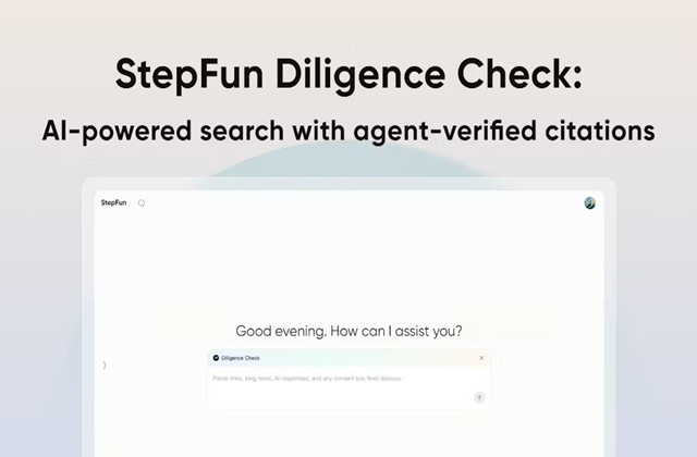 Stepfun-جستجو و استناد حرفه‌ای؛ هوش مصنوعی با اعتبارسنجی انسانی
